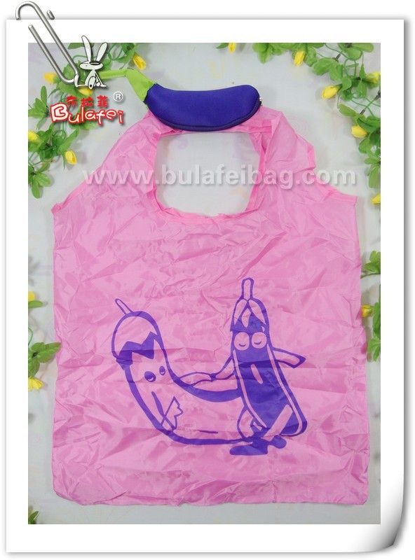 Eggplant shopping bags reusable shopping bag foldable bag storage bag Eggplant shopping bags reusable shopping bag foldable bag storage bag