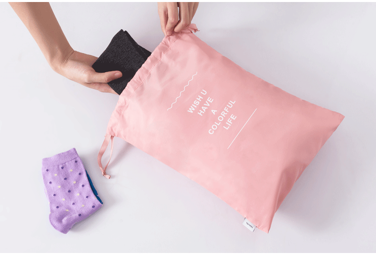 Travel Storage Bag Korean Plain Travel Seven-Piece Collect Clothes Travel Storage Underwear Classification Organizing Bag Manufacturer Travel Storage Bag Korean Plain Travel Seven-Piece Collect Clothes Travel Storage Underwear Classification Organizing Bag Manufacturer