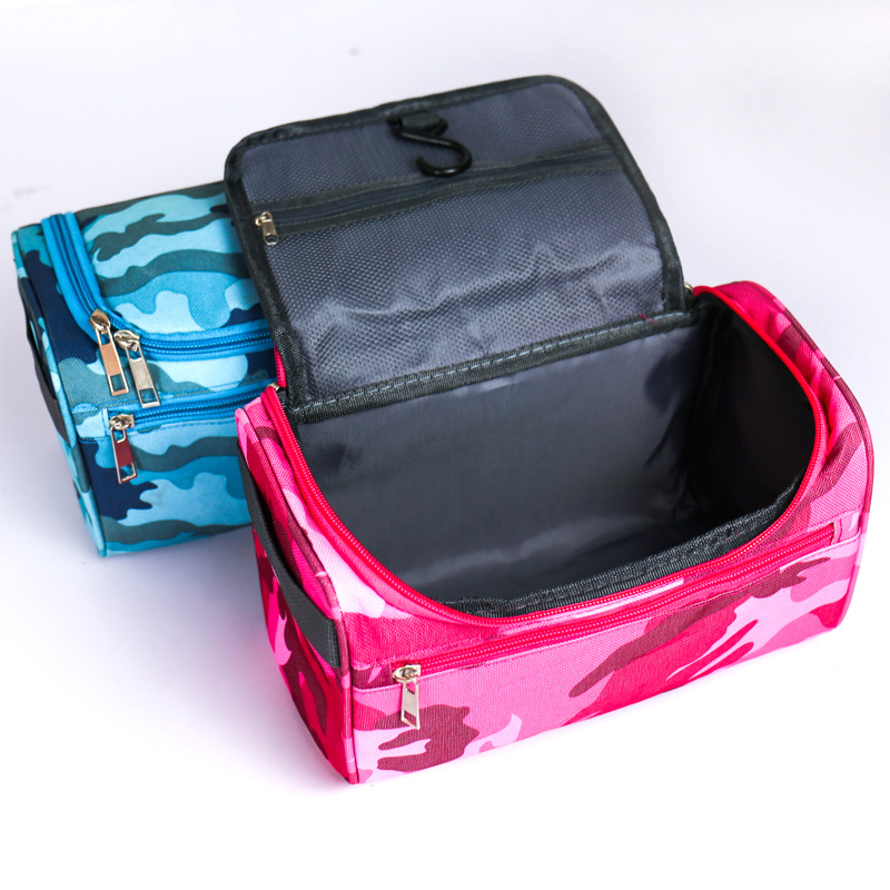New Camouflage Wash Bag Men and Women Cosmetics Storage Bag Multi-Functional Hook Travel Toiletries Storage Bag New Camouflage Wash Bag Men and Women Cosmetics Storage Bag Multi-Functional Hook Travel Toiletries Storage Bag