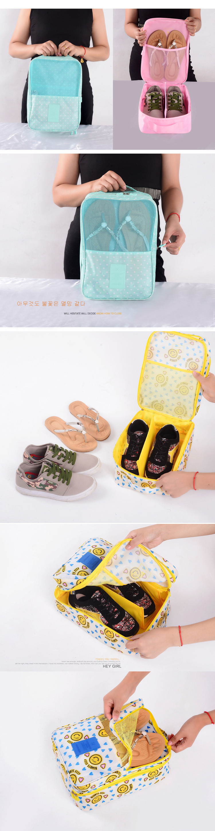 Travel Storage Bag Shoes Buggy Bag Shoe Storage Bag Dustproof Shoe Box Shoe Bag