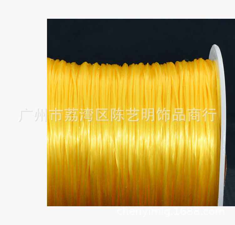 50 M Flat Crystal Cable Hair Extension Filament Elastic String Good Elasticity Wear-Resistant Thread with Bead DIY Beaded Bracelet String 50 M Flat Crystal Cable Hair Extension Filament Elastic String Good Elasticity Wear-Resistant Thread with Bead DIY Beaded Bracelet String