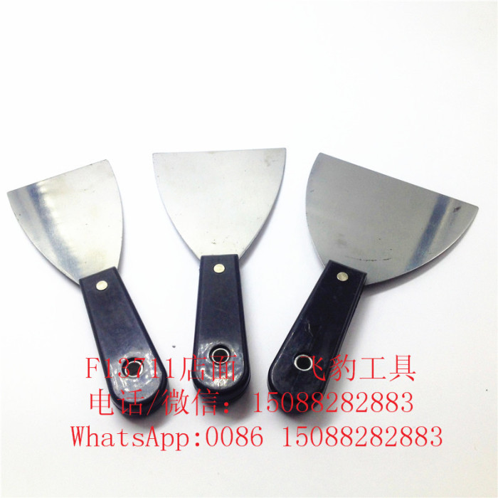 Black handle putty knife putty knife blade knife spatula blade number