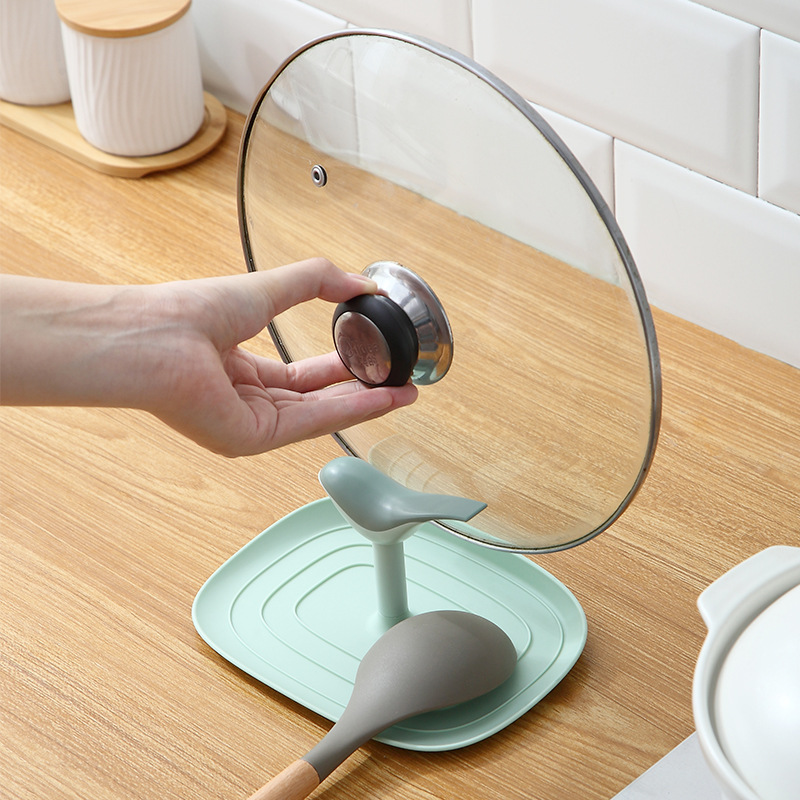 Kitchen Spatula Spoon Rack Storage Rack Cutting Board Chopsticks Support Creative Table Sitting Pot Cover Rack