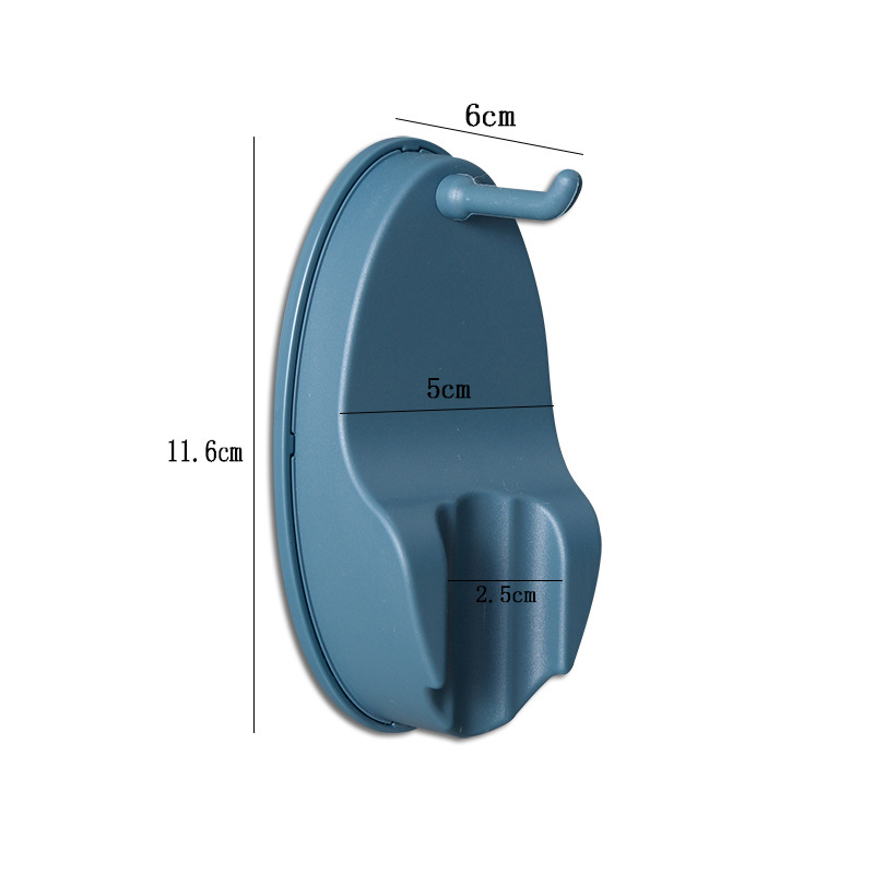 Punch-Free Strong Sticky Hook Kitchen Wall Hanging Kitchen Spatula Wall-Mounted Hook Load-Bearing Viscose Hook