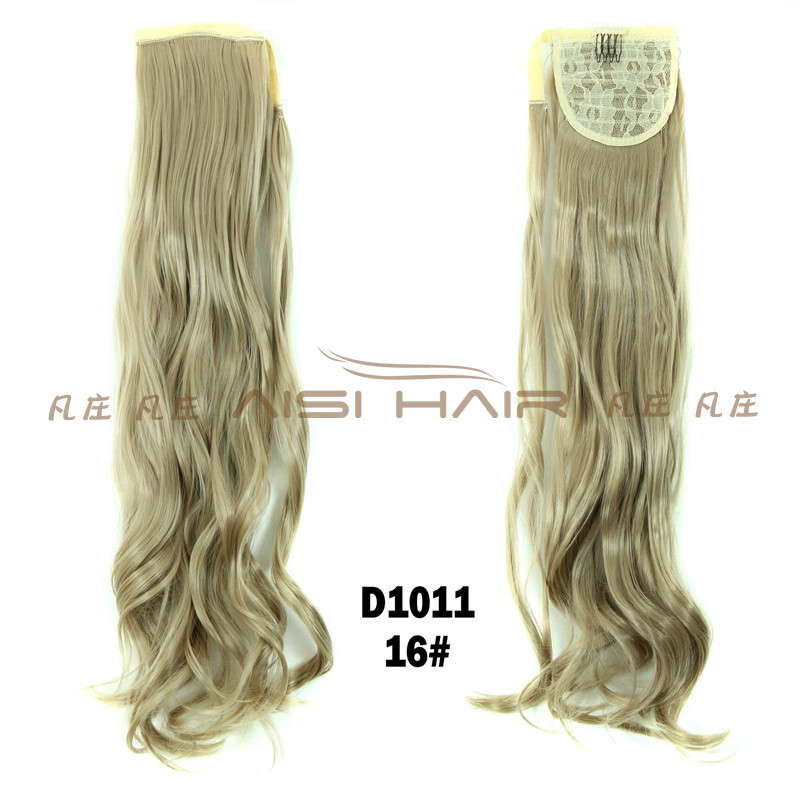 European and American Wig Women's Seamless Invisible Velcro Ponytail Wig Hot around Hair Extension European and American Wig Women's Seamless Invisible Velcro Ponytail Wig Hot around Hair Extension