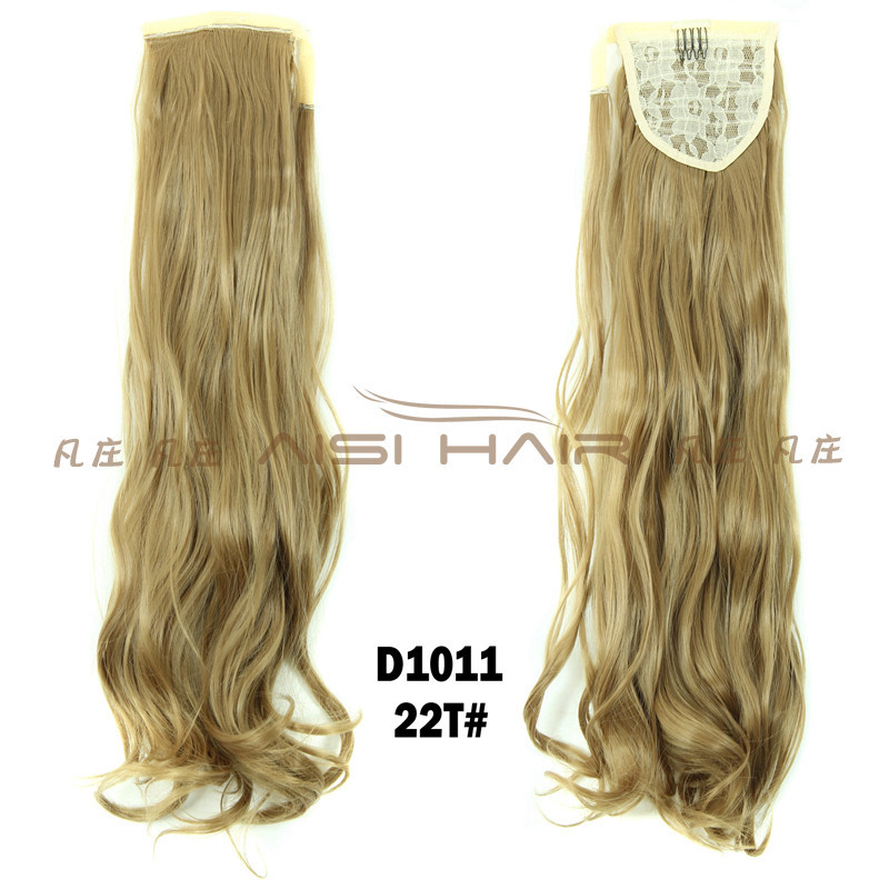 European and American Wig Women's Seamless Invisible Velcro Ponytail Wig Hot around Hair Extension European and American Wig Women's Seamless Invisible Velcro Ponytail Wig Hot around Hair Extension