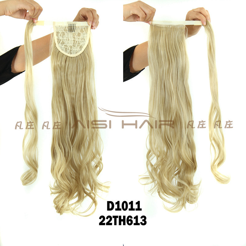 European and American Wig Women's Seamless Invisible Velcro Ponytail Wig Hot around Hair Extension European and American Wig Women's Seamless Invisible Velcro Ponytail Wig Hot around Hair Extension