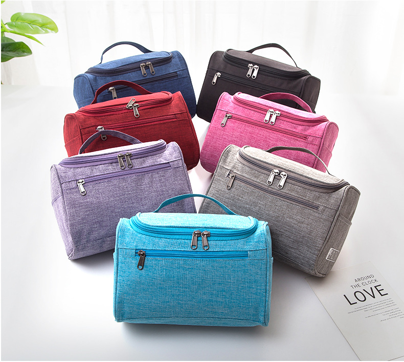 Korean version of cationic makeup bag large capacity bucket wash gargle bag shockproof storage bag can be hung custom LOGO manufacturers