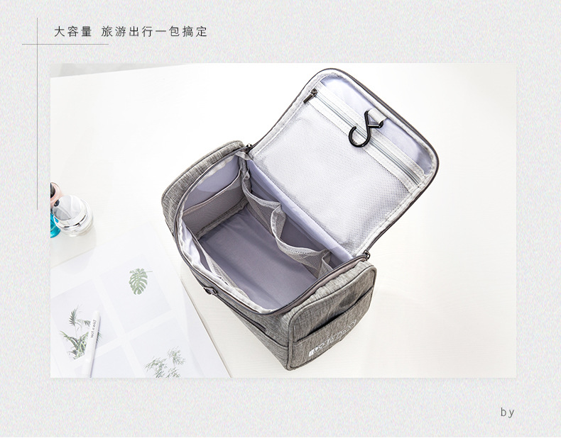 Korean version of cationic makeup bag large capacity bucket wash gargle bag shockproof storage bag can be hung custom LOGO manufacturers