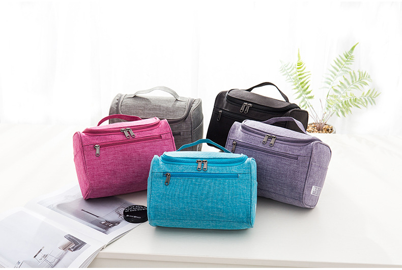 Korean version of cationic makeup bag large capacity bucket wash gargle bag shockproof storage bag can be hung custom LOGO manufacturers