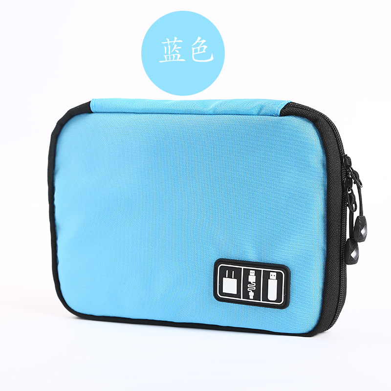Factory Direct Sales Digital Storage Bag Mobile Phone Data Cable Charger Buggy Bag Travel Function Waterproof Storage Bag