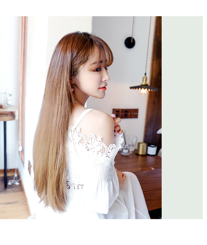 Curly Hair Big Wave OnePiece Long Hair Fluffy Natural Long Hair UShaped Wig Hair Extension Piece Currently Available Curly Hair Big Wave OnePiece Long Hair Fluffy Natural Long Hair UShaped Wig Hair Extension Piece Currently Available