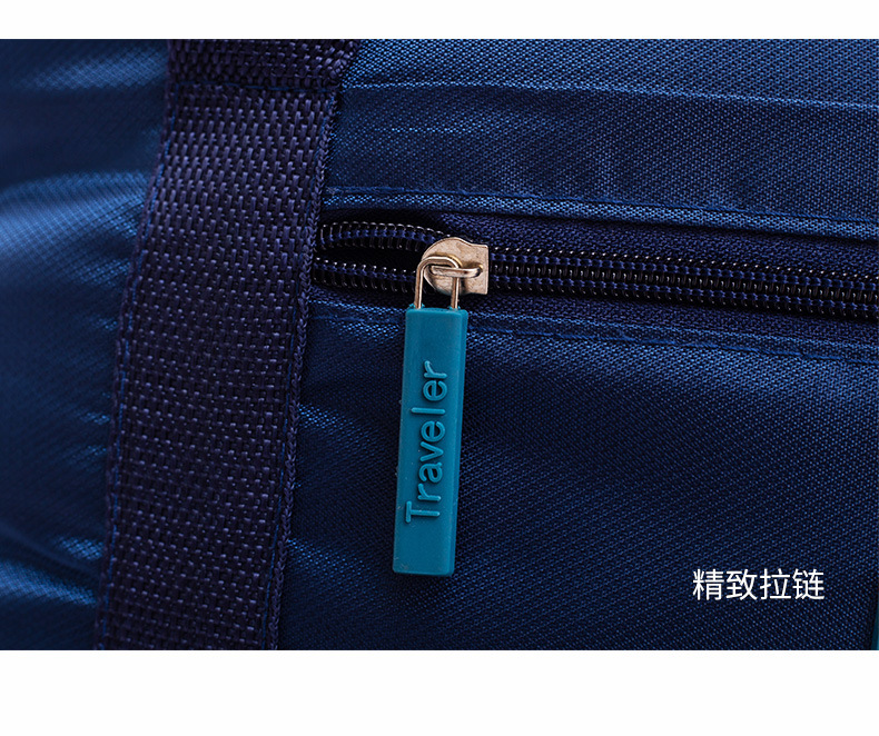 Factory Direct Sales Korean Foldable Travel Storage Bag Large Capacity Luggage Bag Men and Women Clothing Shoes Organizing Bag