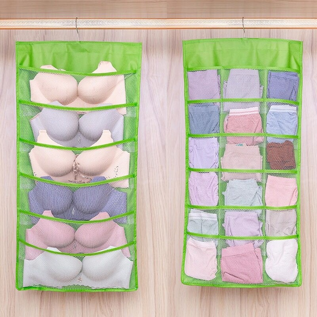 Underwear Storage Bag Wardrobe Storage Fantastic Bag Organizing Storage Rack Bag Wall Hanging Decoration Type Underwear Bra Storage