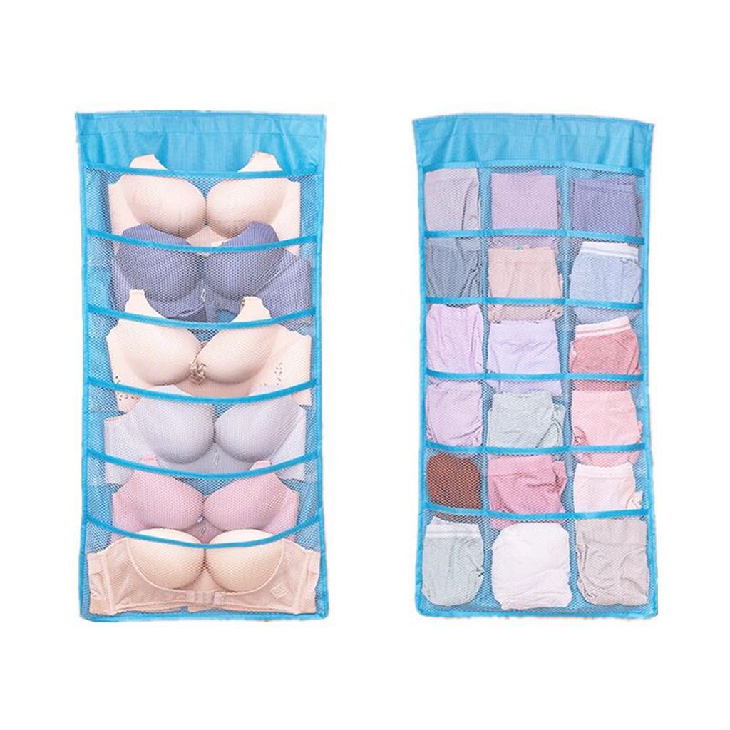 Underwear Storage Bag Wardrobe Storage Fantastic Bag Organizing Storage Rack Bag Wall Hanging Decoration Type Underwear Bra Storage