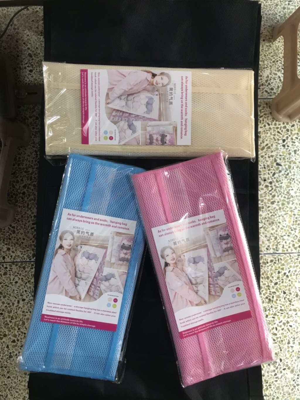 Underwear Storage Bag Wardrobe Storage Fantastic Bag Organizing Storage Rack Bag Wall Hanging Decoration Type Underwear Bra Storage