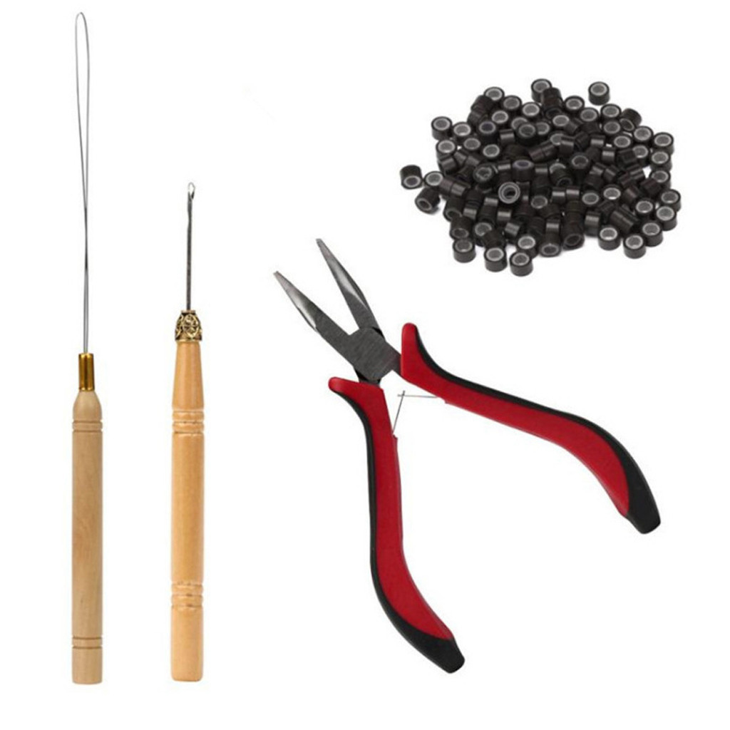 Amazon AliExpress New Popular Four-Piece Set Wig Sheath Pliers Wig Tool Hair Extension Set Pliers Amazon AliExpress New Popular Four-Piece Set Wig Sheath Pliers Wig Tool Hair Extension Set Pliers