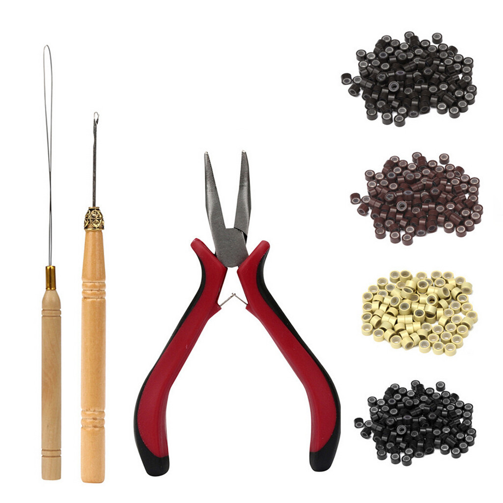 Amazon AliExpress New Popular Four-Piece Set Wig Sheath Pliers Wig Tool Hair Extension Set Pliers Amazon AliExpress New Popular Four-Piece Set Wig Sheath Pliers Wig Tool Hair Extension Set Pliers