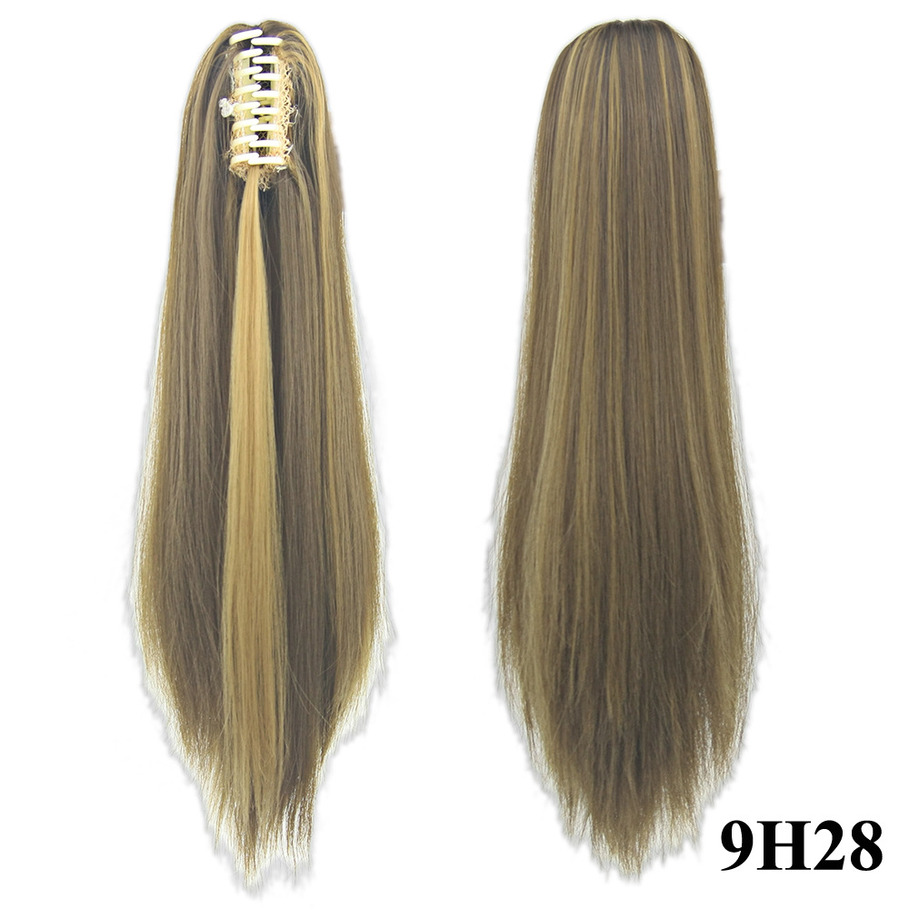 15 Color Optional Clip Ponytail Long Curly Hair Best Seller in Europe and America Hair Extension Wig Wholesale 15 Color Optional Clip Ponytail Long Curly Hair Best Seller in Europe and America Hair Extension Wig Wholesale