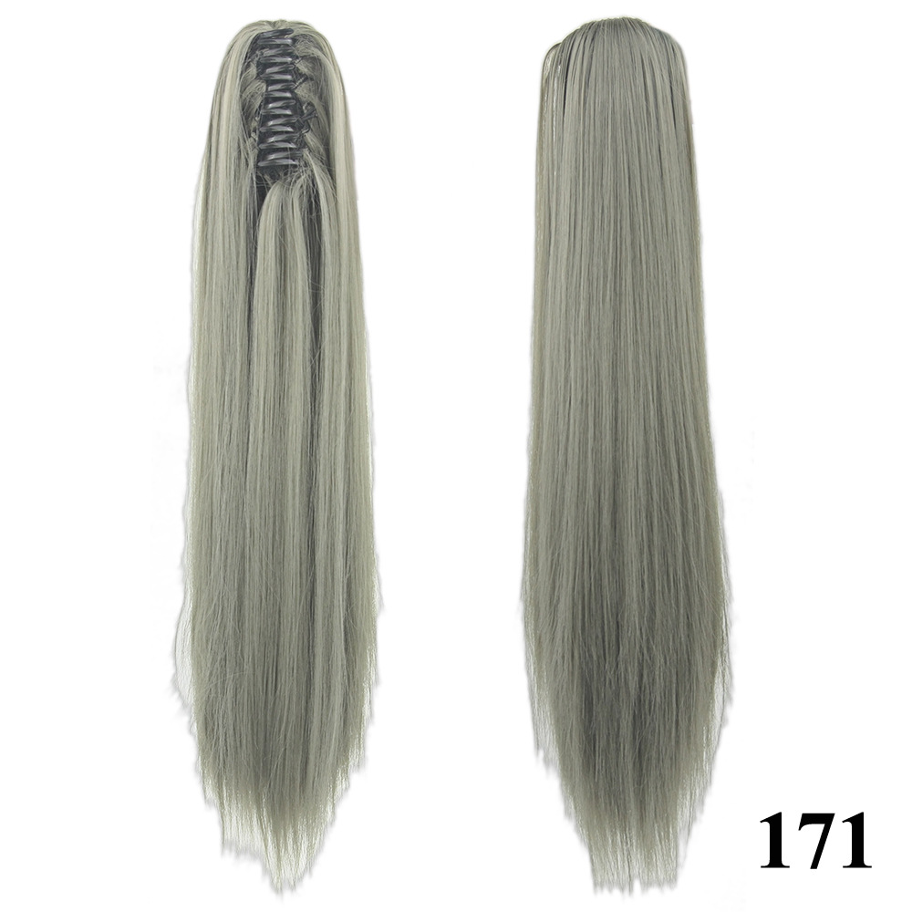15 Color Optional Clip Ponytail Long Curly Hair Best Seller in Europe and America Hair Extension Wig Wholesale 15 Color Optional Clip Ponytail Long Curly Hair Best Seller in Europe and America Hair Extension Wig Wholesale