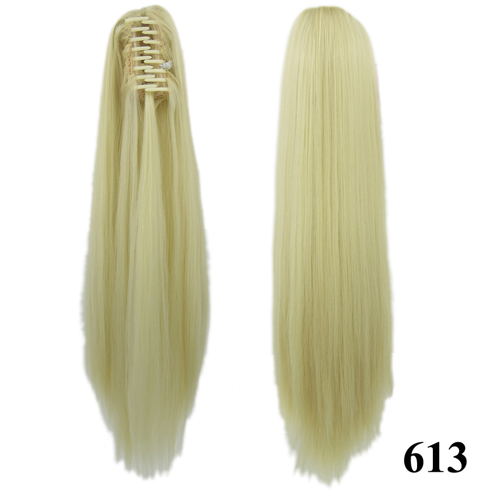 15 Color Optional Clip Ponytail Long Curly Hair Best Seller in Europe and America Hair Extension Wig Wholesale 15 Color Optional Clip Ponytail Long Curly Hair Best Seller in Europe and America Hair Extension Wig Wholesale