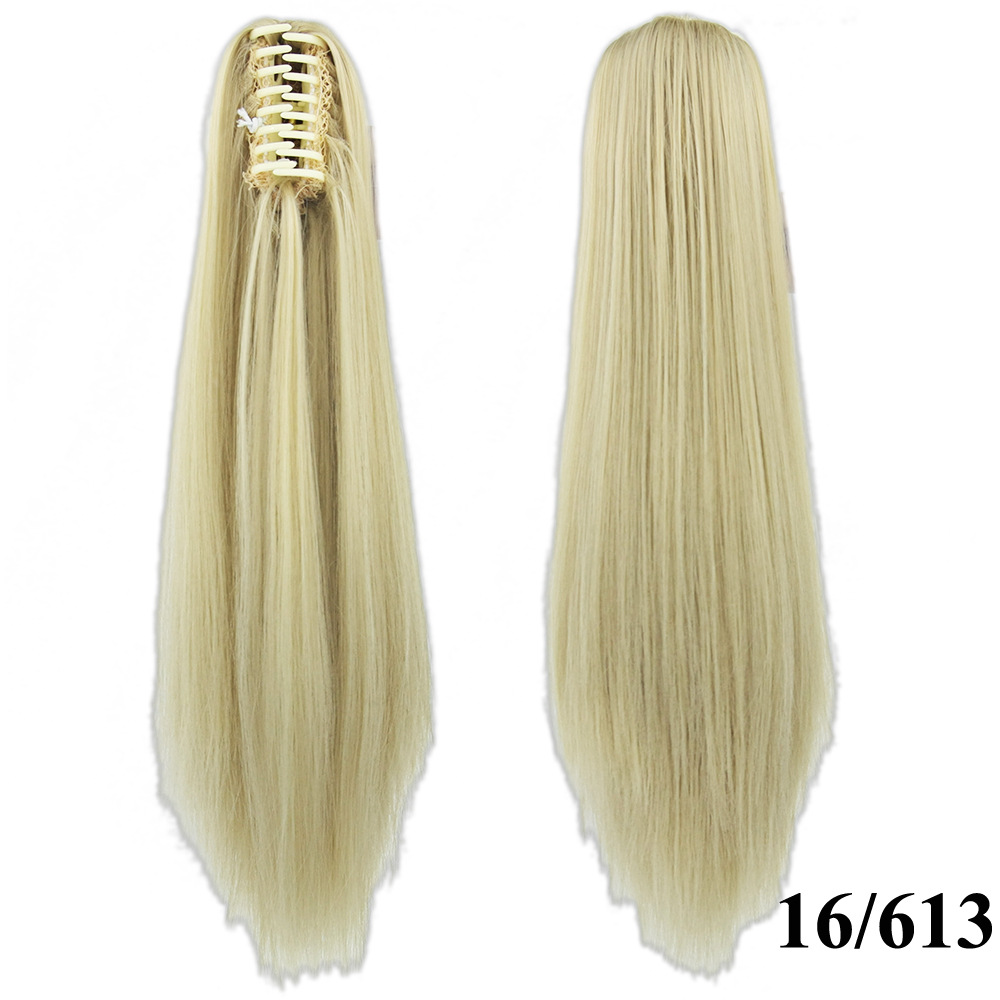 15 Color Optional Clip Ponytail Long Curly Hair Best Seller in Europe and America Hair Extension Wig Wholesale 15 Color Optional Clip Ponytail Long Curly Hair Best Seller in Europe and America Hair Extension Wig Wholesale