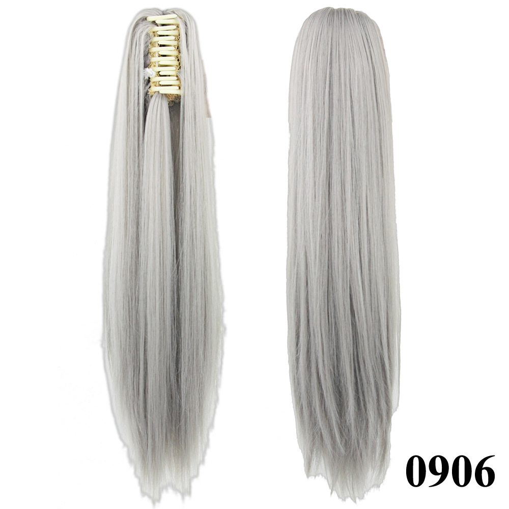 15 Color Optional Clip Ponytail Long Curly Hair Best Seller in Europe and America Hair Extension Wig Wholesale 15 Color Optional Clip Ponytail Long Curly Hair Best Seller in Europe and America Hair Extension Wig Wholesale