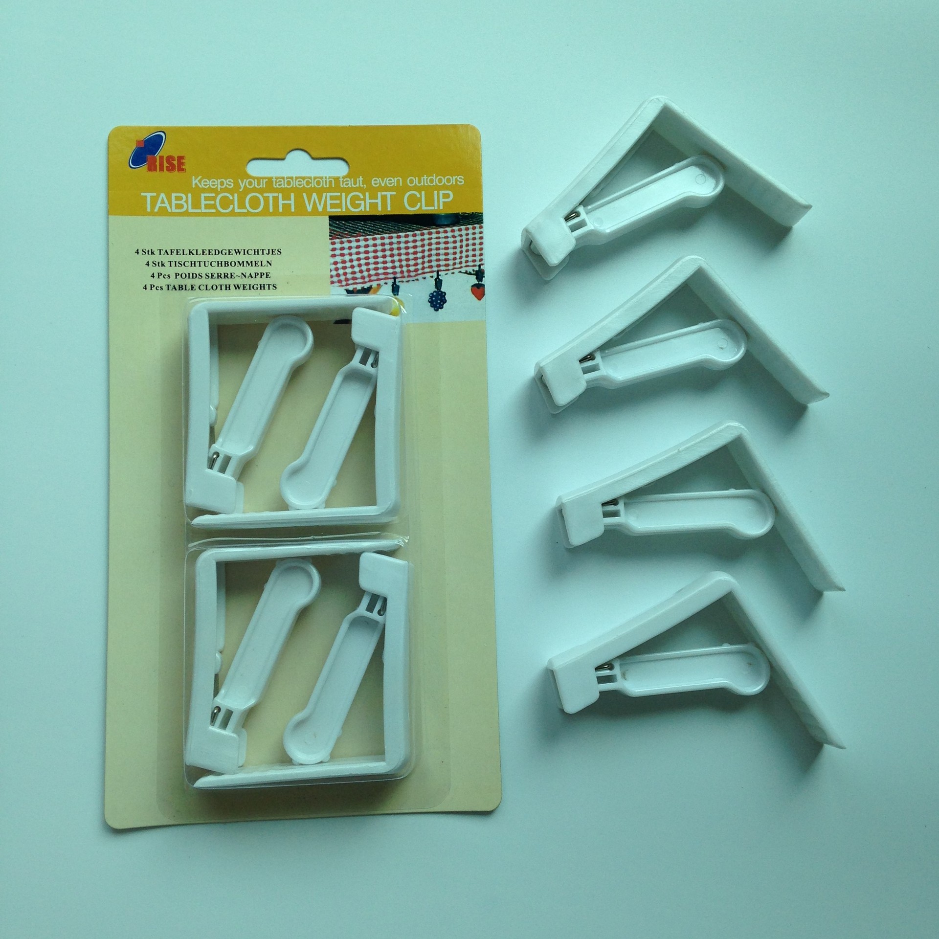 Tablecclip table dress clip tablecclip tablecloth clip plastic clip 4 pack