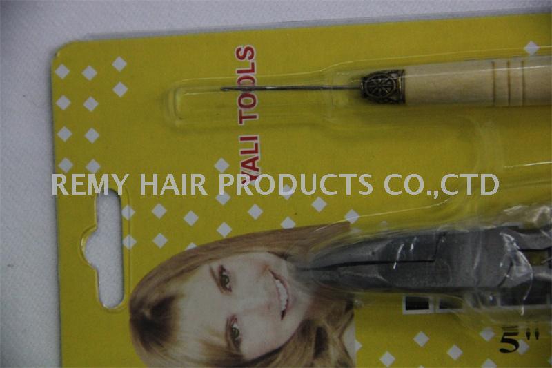 Hair extension pliers and crochet wig extensions