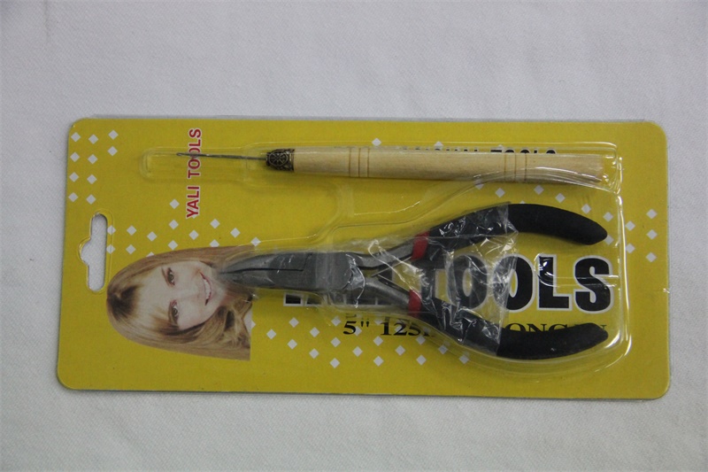 Hair extension pliers and crochet wig extensions Hair extension pliers and crochet wig extensions