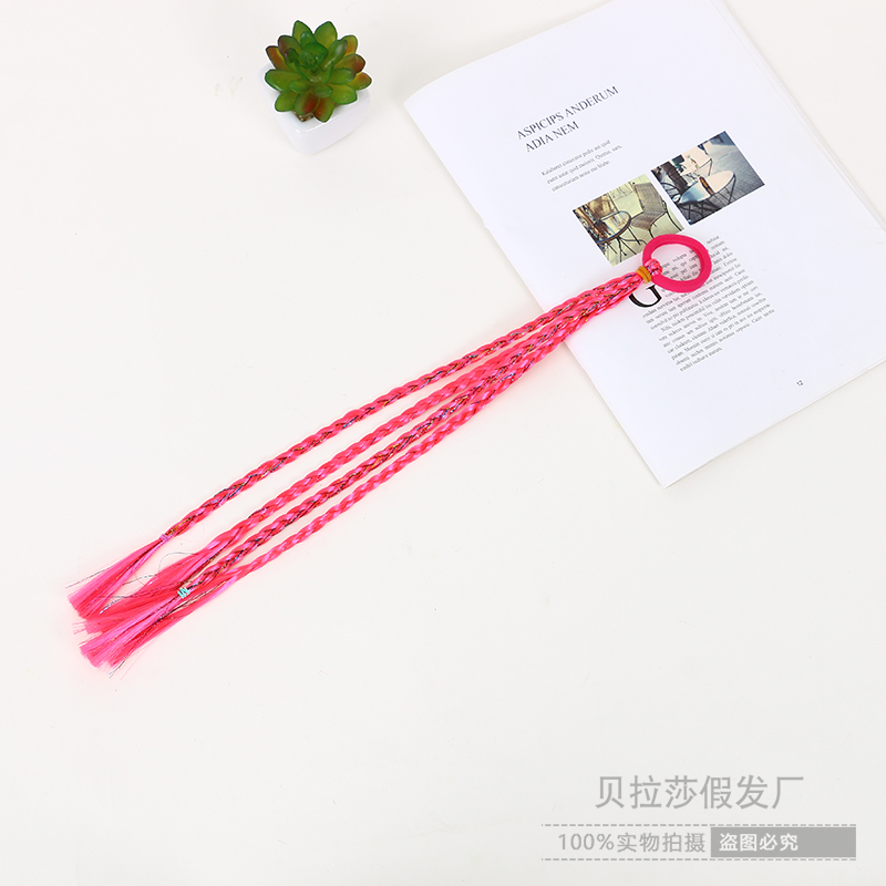 Wig Dreadlocks Women's Ponytail Color Braid Fashion Children's Hair Extension Gradient Color Hip Hop Twist Braid Ethnic Style Wig Dreadlocks Women's Ponytail Color Braid Fashion Children's Hair Extension Gradient Color Hip Hop Twist Braid Ethnic Style
