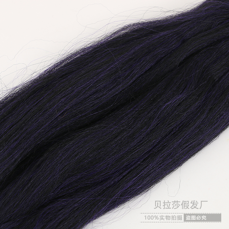 Ponytail Hair Extension Mid-Length Light Hair Women&#039;s Short Horse Tail Hair Replacement Wig Sweet Gradient Waves Roll