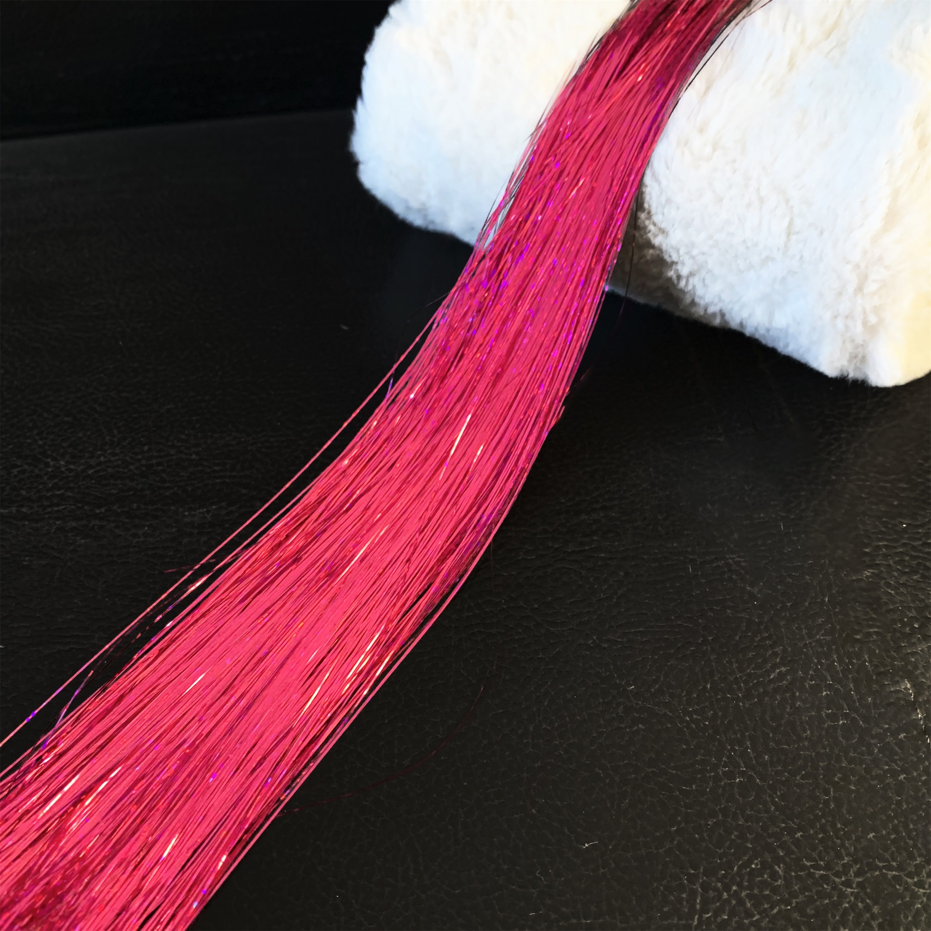 Colorful Laser Onion Wig Hair Tinsel Bright Silk Hair Extension Gold and Silver Silk Wig Extension Silk Colorful Laser Onion Wig Hair Tinsel Bright Silk Hair Extension Gold and Silver Silk Wig Extension Silk