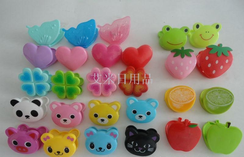 BYT-6 small frog cartoon plastic clip cute seal clip kitchen plastic seal food bag clip BYT-6 small frog cartoon plastic clip cute seal clip kitchen plastic seal food bag clip