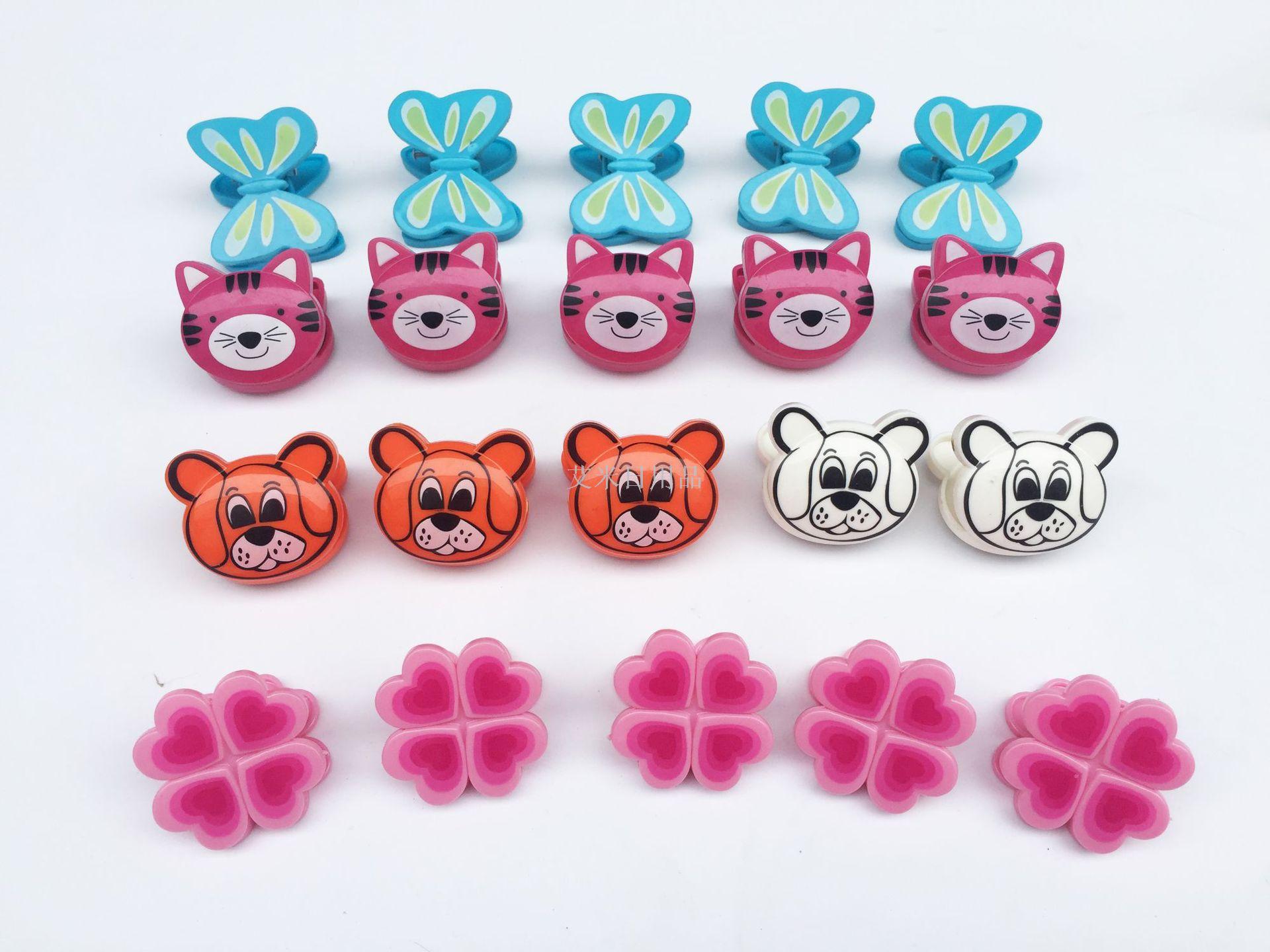 BYT-3 small three-eyed monster food seal clip environmentally friendly plastic clip cartoon clip BYT-3 small three-eyed monster food seal clip environmentally friendly plastic clip cartoon clip