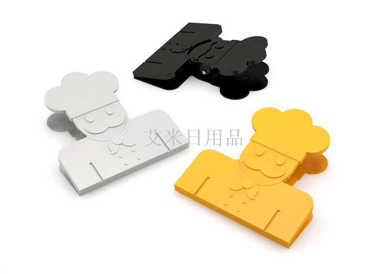 BYT-3 red panda plastic clip cartoon clip creative kitchen food cute cartoon seal clip BYT-3 red panda plastic clip cartoon clip creative kitchen food cute cartoon seal clip
