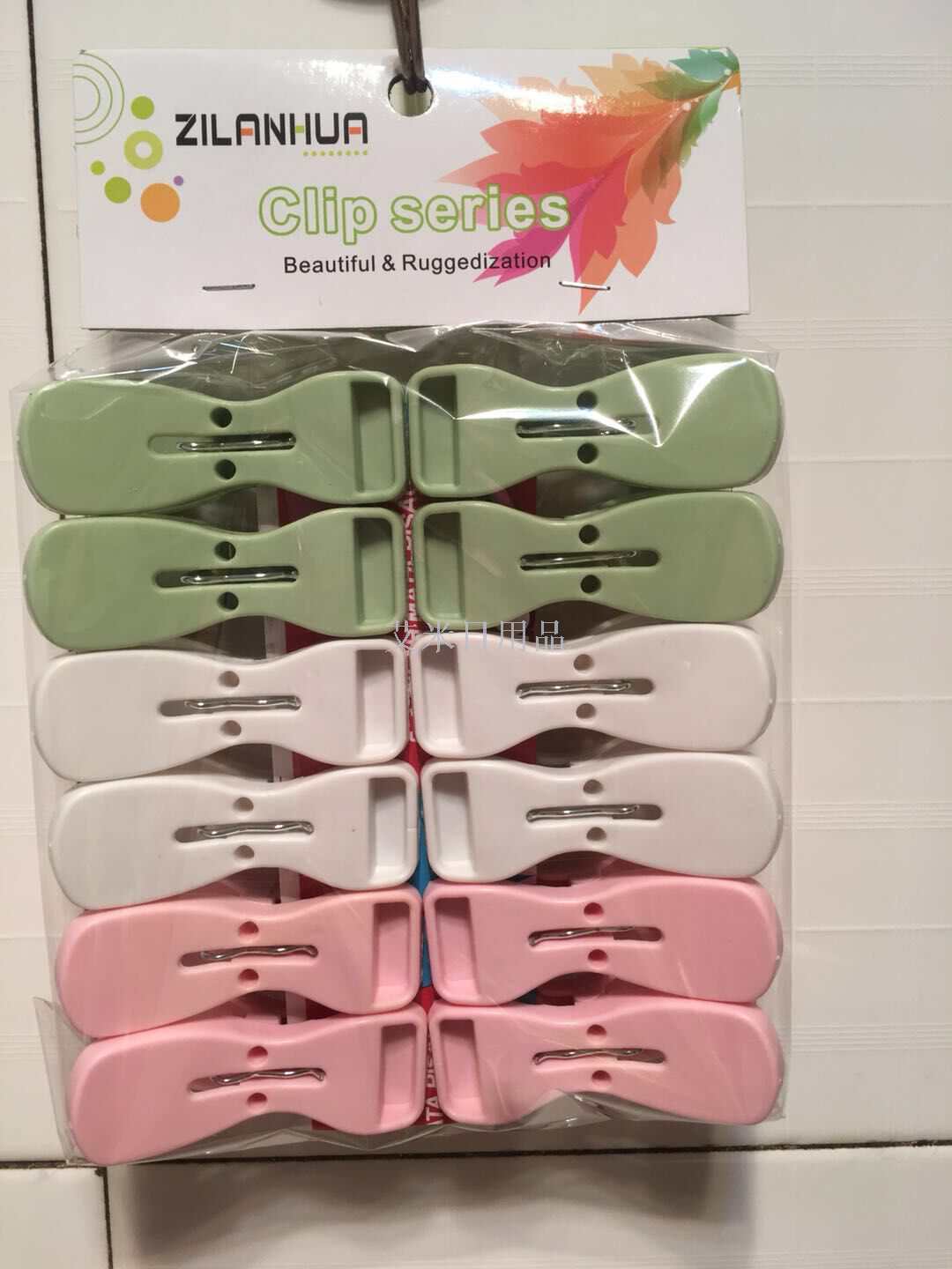 Zlh-9002-12 Air drying fixed clothes wind resistant household multi-functional plastic clip