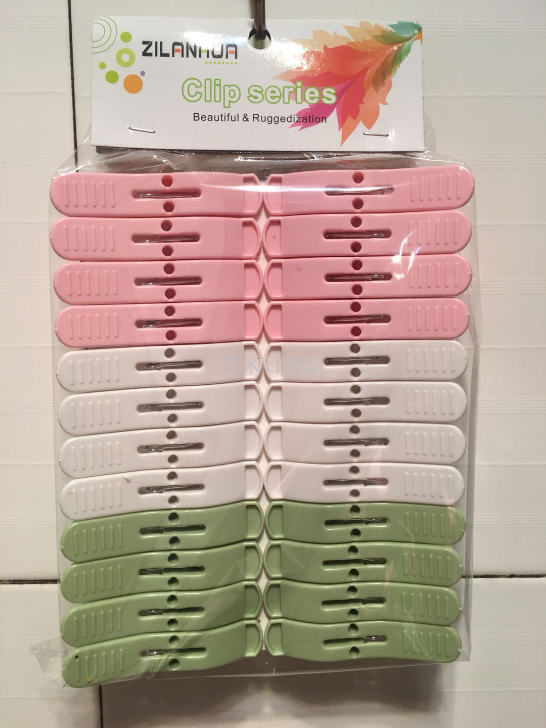 Zlh-9002-12 Air drying fixed clothes wind resistant household multi-functional plastic clip Zlh-9002-12 Air drying fixed clothes wind resistant household multi-functional plastic clip