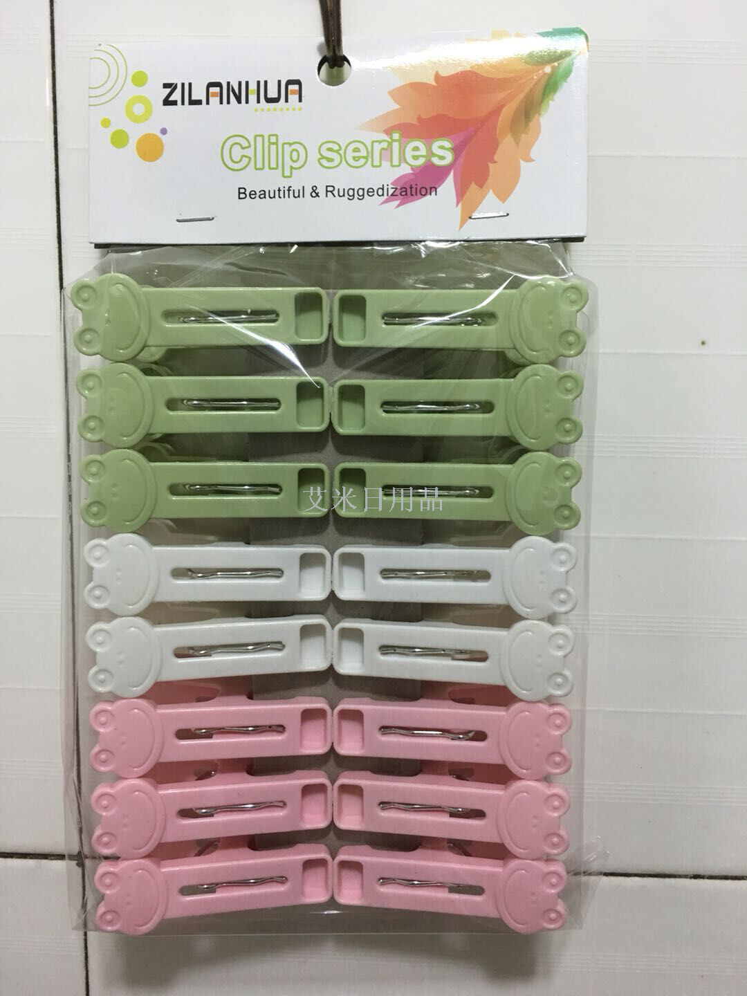 Zlh-9002-12 Air drying fixed clothes wind resistant household multi-functional plastic clip Zlh-9002-12 Air drying fixed clothes wind resistant household multi-functional plastic clip