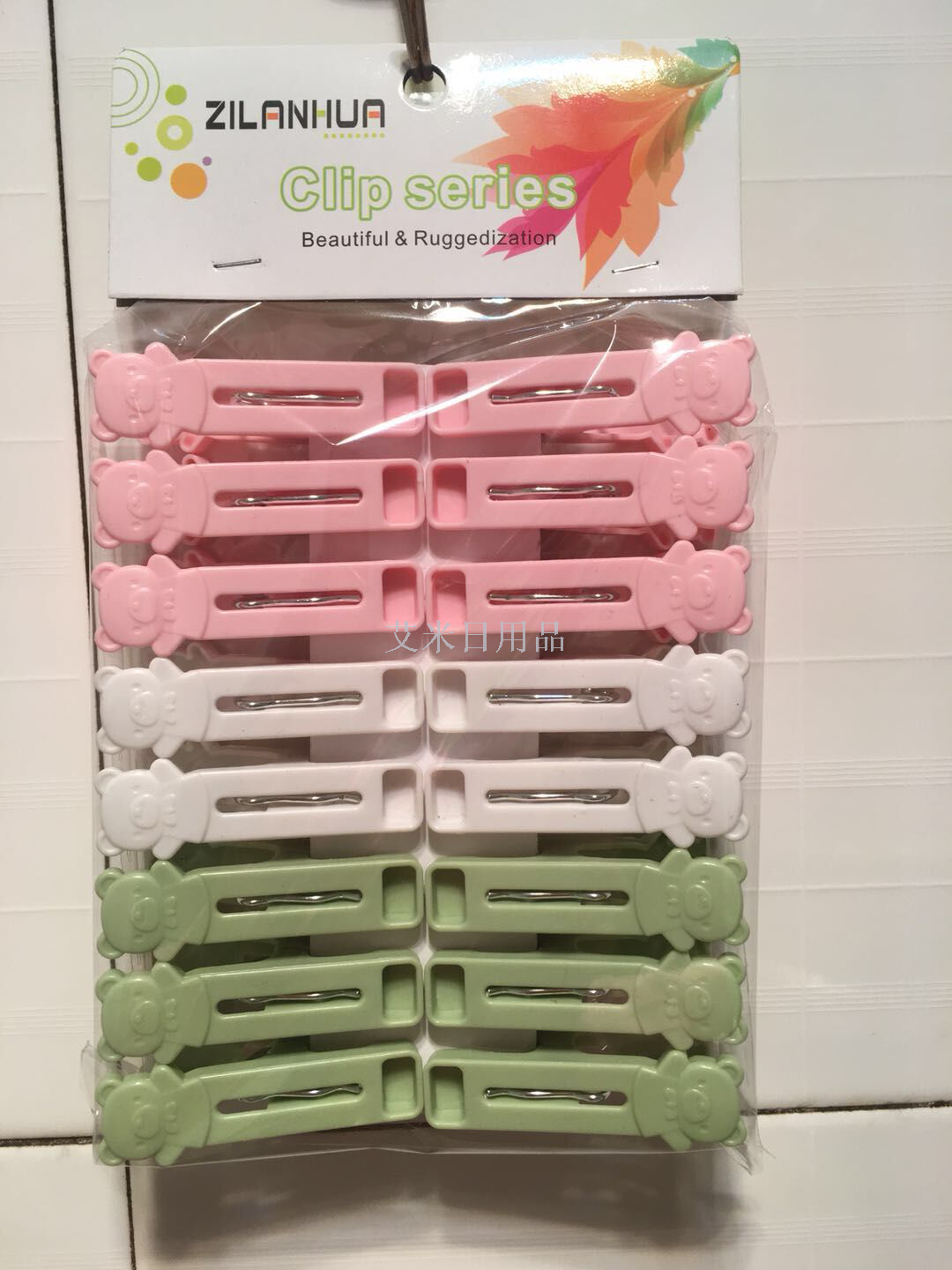 Zlh-9002-12 Air drying fixed clothes wind resistant household multi-functional plastic clip Zlh-9002-12 Air drying fixed clothes wind resistant household multi-functional plastic clip