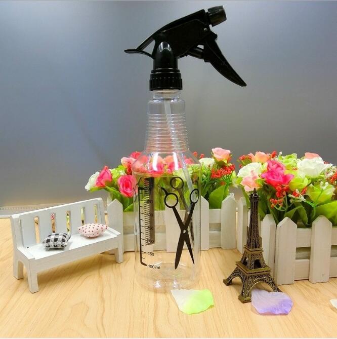 Manual sprayer 450ml hair salon special plastic with graduated scissor bottle dispensing bottle Manual sprayer 450ml hair salon special plastic with graduated scissor bottle dispensing bottle