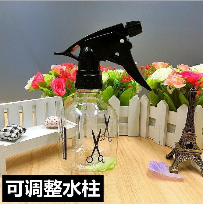Manual sprayer 450ml hair salon special plastic with graduated scissor bottle dispensing bottle Manual sprayer 450ml hair salon special plastic with graduated scissor bottle dispensing bottle