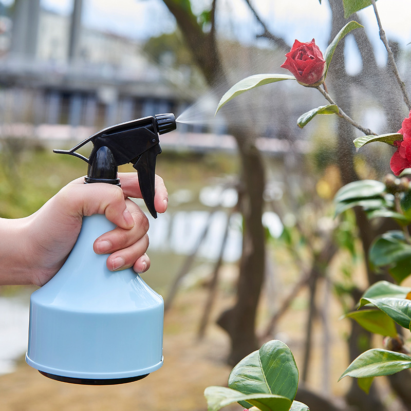 Nordic Style 700ml Hand-Held Sprayer Candy Color Plastic Watering Can Watering Pot Garden Supplies Factory Direct Sales
