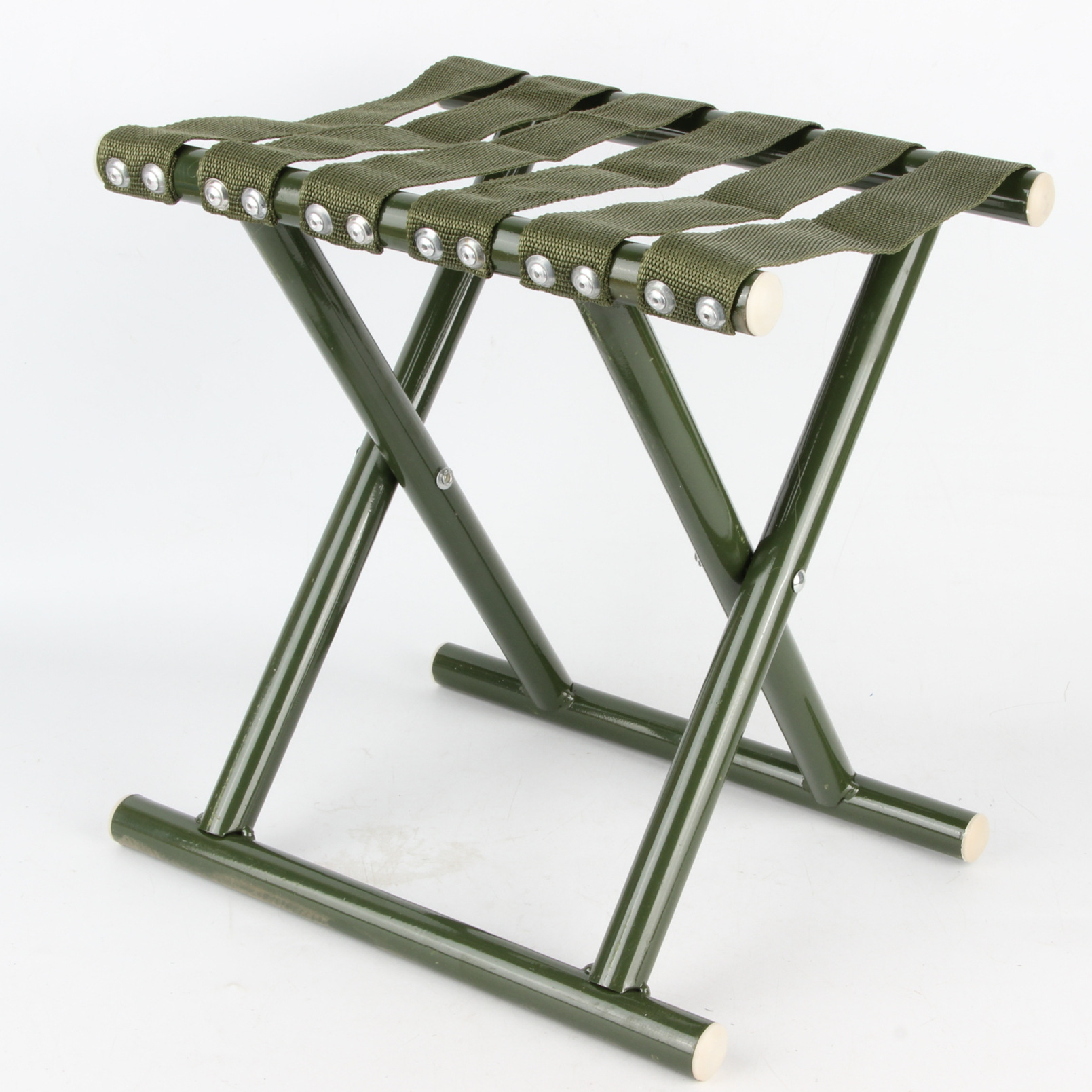 Military green rivet 40 mazza outdoor fishing folding stool military training folding chair