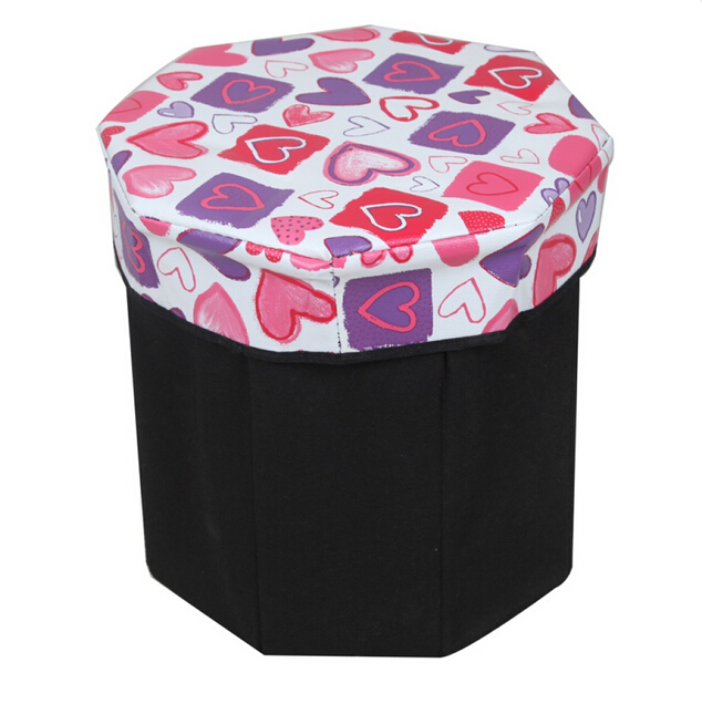 Octagonal Storage Stool Folding Stool