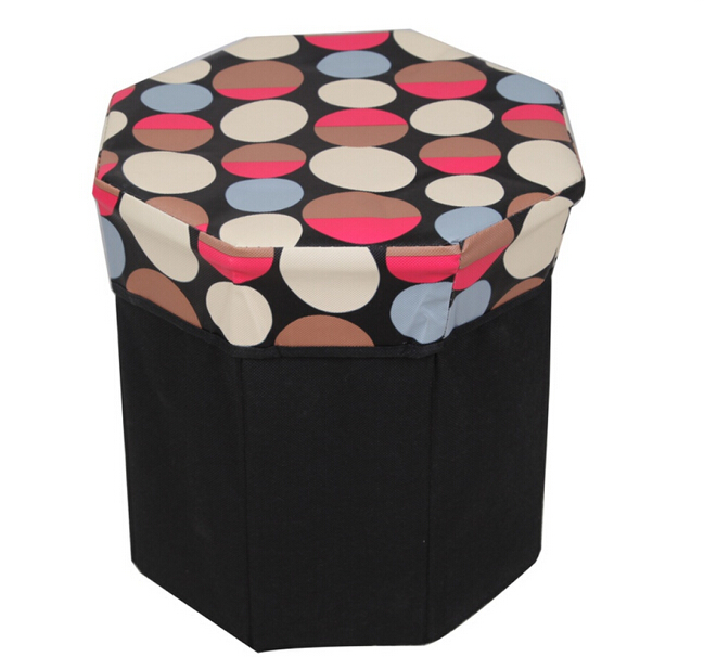 Octagonal Storage Stool Folding Stool
