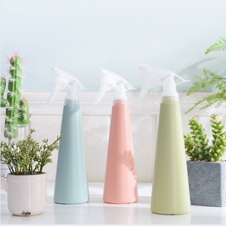 Plastic Sprayer Candy Color Small Watering Can Hand Button Spray Bottle Watering Pot