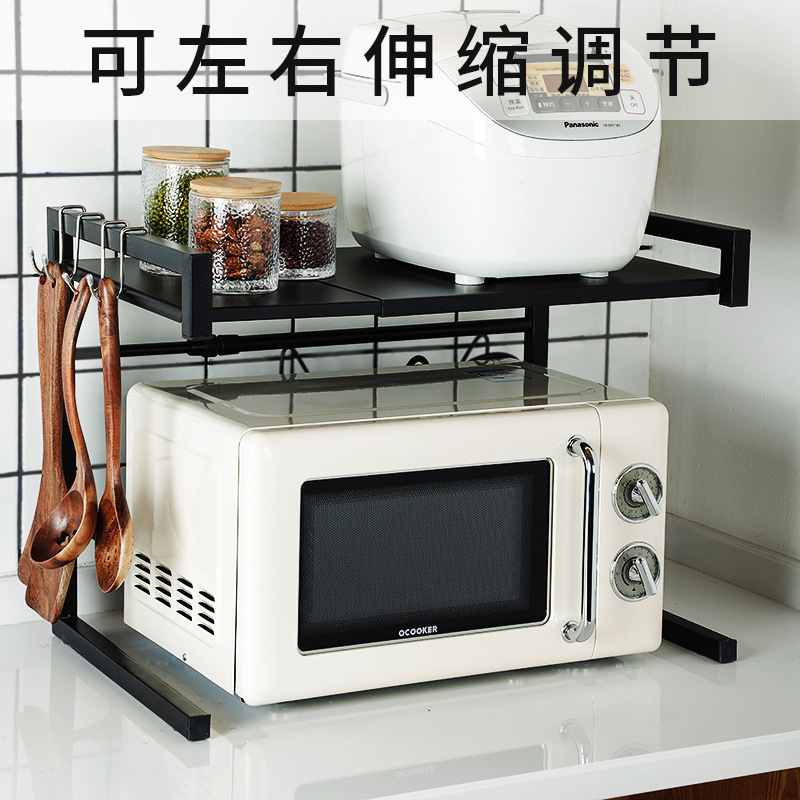 Oven Storage Rack Retractable Microwave Oven Rack Kitchen Storage Rack Kitchen Microwave Oven Storage Rack Floor
