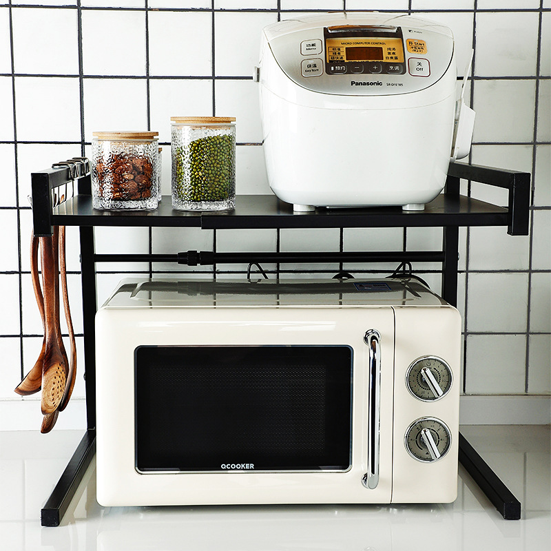 Oven Storage Rack Retractable Microwave Oven Rack Kitchen Storage Rack Kitchen Microwave Oven Storage Rack Floor