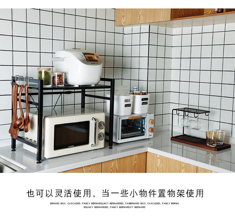 Oven Storage Rack Retractable Microwave Oven Rack Kitchen Storage Rack Kitchen Microwave Oven Storage Rack Floor